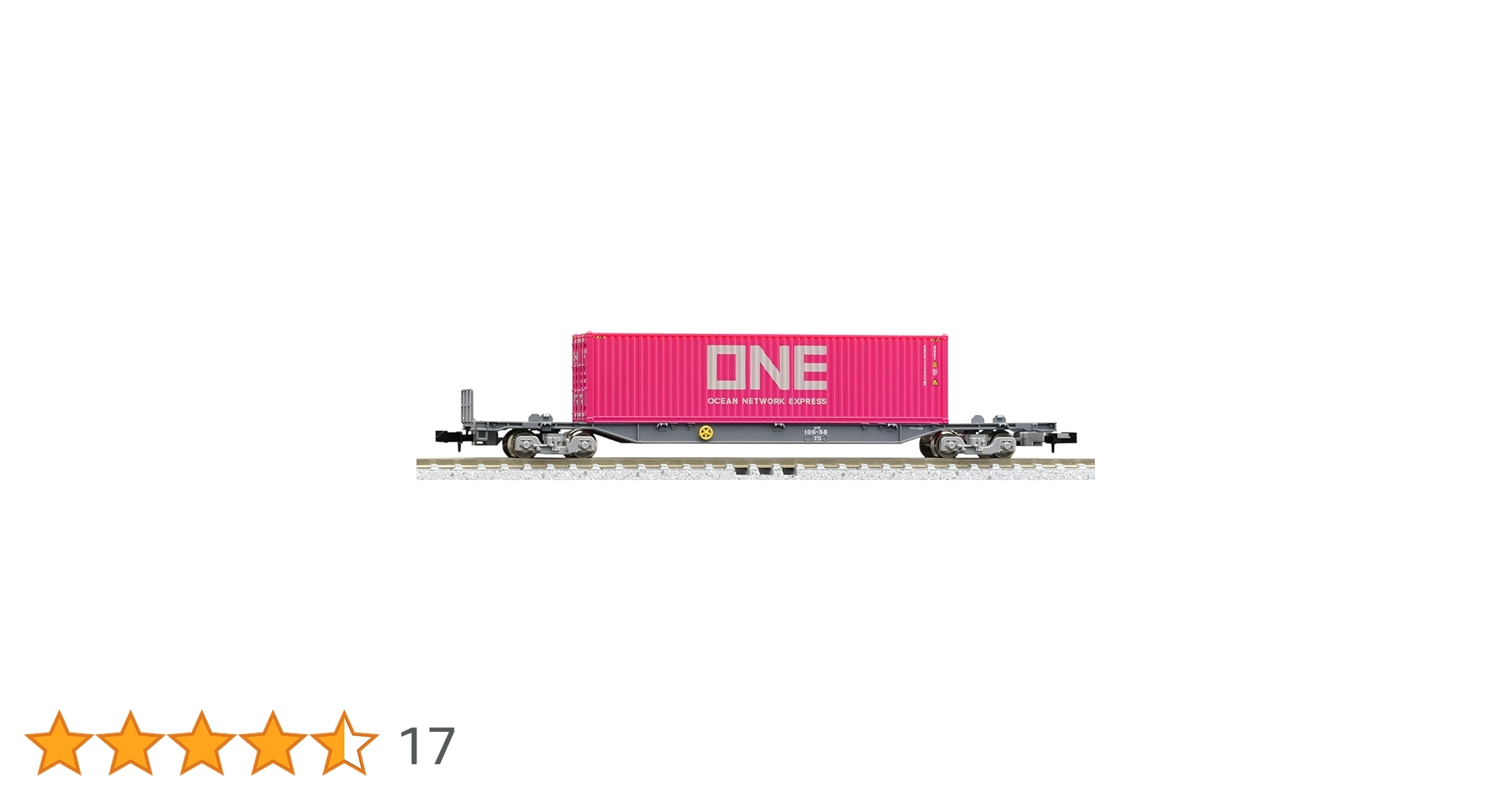 Amazon | TOMIX Nゲージ JR貨車 コキ106形 前期型新塗装 ONEコンテナ付